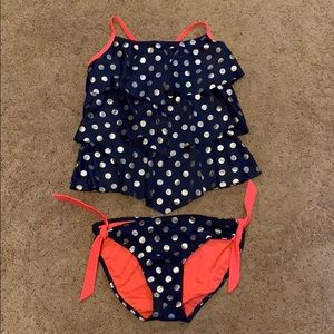 Justice girls size 14 tankini